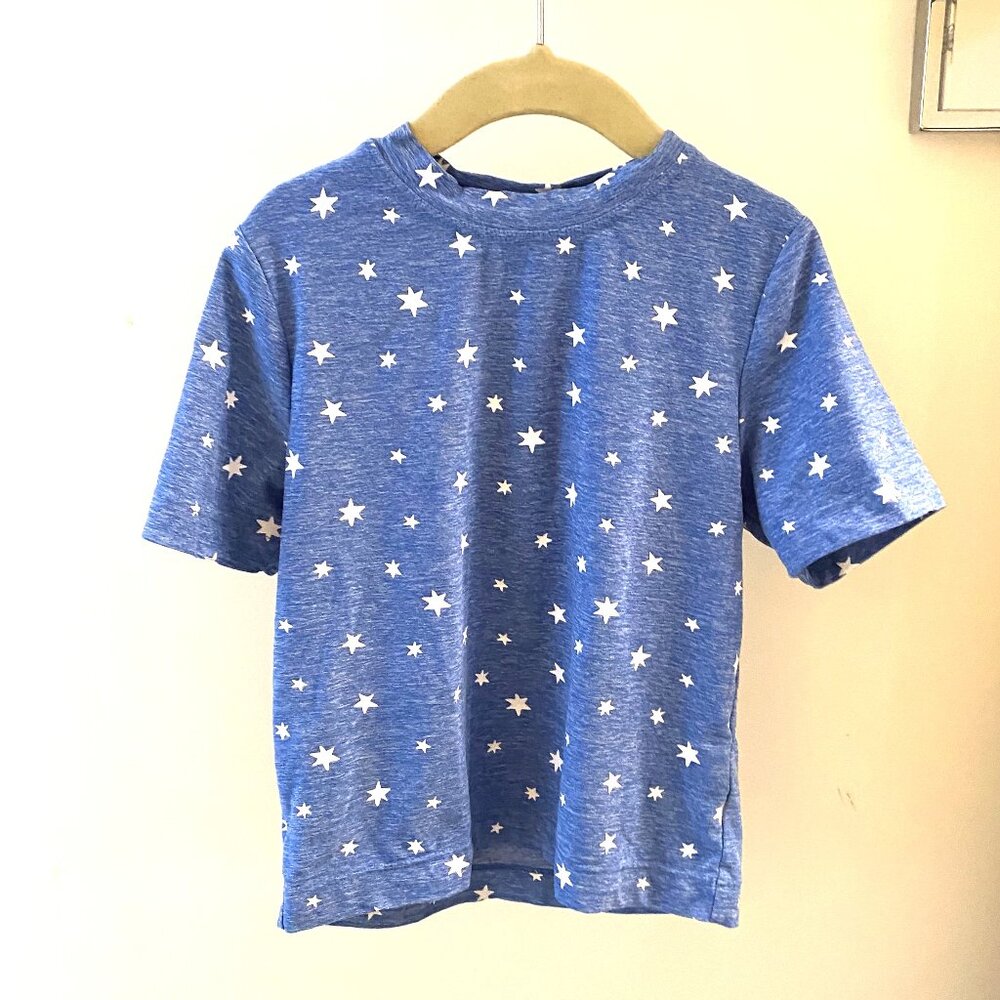 Toddler Boy Hanna Andersson Blue Star Shirt 90CM 3T
